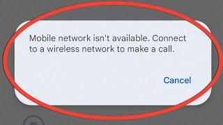 Mobile Network Isn't Available Connect To A Wireless Network To Make A Call Redmi