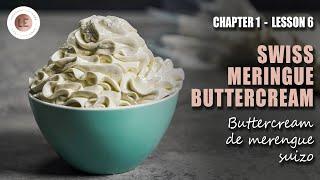 BUTTERCREAM de MERENGUE SUIZO | Crema de mantequilla deliciosa | Receta fácil ‍