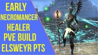 ESO Elsweyr - Necromancer Healer PVE Build | Elsweyr PTS