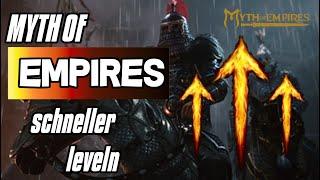 Myth of Empires | Deutsch | ️ Schnell leveln ️ | Tutorial | GUIDE | Tipps & Tricks