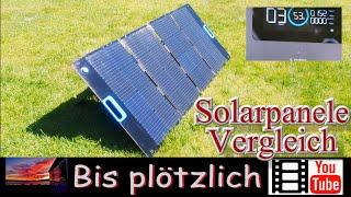 Wichtiges Zubehör für Wohnmobile - Vergleichstest preiswerte Solar-Panele - Einbau EcoFlow 2