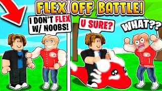 FLEX OFF BATTLE! NOOB WITH A *MEGA NEON* GHOST DRAGON! (Roblox Adopt Me)