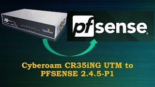 How to Install PfSense to Cyberoam CR35iNG UTM Hardware?