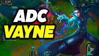 ADC VAYNE WITH TOXIC SUPPORT! - Bot Lane Vayne Gameplay | League Of Legends