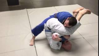 Armbar from Guard defense