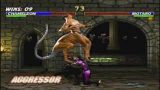 Mortal Kombat Trilogy (PS1) Chameleon - Very Hard - No Continues
