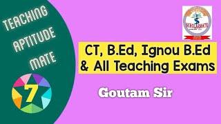 OSSTET Exam Contract Teacher Pedagogy/Teaching Aptitude Questions  ScholarmatE GS