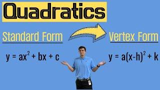 Quadratics: Standard Form to Vertex Form