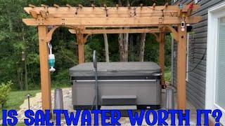 2023 CalderaSpas Utopia Geneva 6 Person Hot Tub Review + Information  - Is Salt Water Worth It?