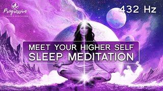 Connect to your Higher Self Sleep Meditation | Hypnosis to Meet your Higher Self Guided Meditation