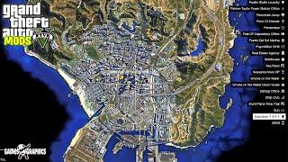 How to install 4K Satellite View Map (2021) GTA 5 MODS