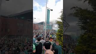 celtic fans gather to celebrate league title 7/5/2023