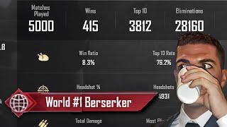 WE FOUND WORLD #1 RANKED BERSERKER in PUBG Mobile (SHOCKING)
