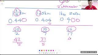 PSLE trend video 10 long division fractions subtraction division kcf mid point with and without unit