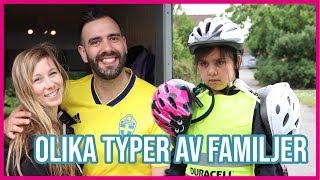 OLIKA TYPER AV FAMILJER 2 ft Familjen Arcombe