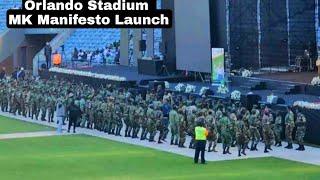Umkhonto Wesizwe Military veterans Arrives at Orlando Stadium: MK party Manifesto Launch 2024