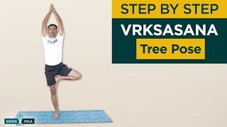 Vrksasana or Vrikasana (Tree Pose) Benefits by Yogi Sandeep - Siddhi Yoga