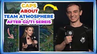 G2 Caps About Team ATMOSPHERE After LOSING to T1 