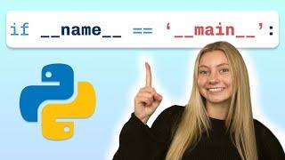 Python if __name__ == '__main__': Visually Explained