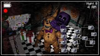 FNAF 2 in REAL TIME ll Purple guy vs Spring Bonnie SFM Animation (fanmade)