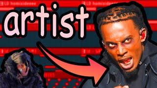 How ARTIST makes MOSHPIT beats for PLAYBOI CARTI & KEN CARSON! (FROM SCRATCH!)