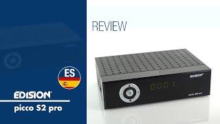 EDISION PICCO S2 pro Receptor Satélite DVB-S2 H.265/HEVC | Multistream (ES)