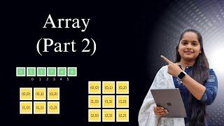 Array in Telugu | Part 2 | Data Structure Series