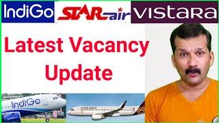 Airlines Airport Job Vacancy 2021| Indigo Vistara Airlines starAir Vacancy|Job Vacancy 202|@flyairAcademy