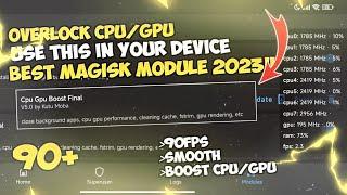 ⏫OVERLOCK GPU & CPU Using Termux & Magisk ModuleBest Magisk Module - RC Modz