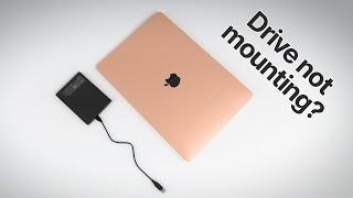 External Drive Not Showing Up On Mac - Easy Fix