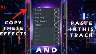 How To Copy Effects Between Mixer Tracks In FL Studio | How To Copy And Paste Effects In FL Studio