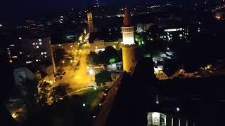 Legnica. Evening view from the castle tower