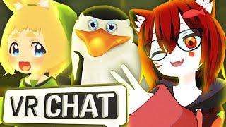  A VOZ SECRETA do CAPITÃO DOS PINGUINS no VRCHAT 