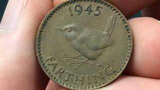 1945 United Kingdom Farthing Coin • Values, Information, Mintage, History, and More