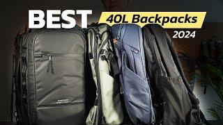 4 Best Carry-On Travel Backpacks Under 40L! 