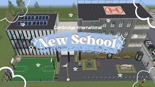 PUBLIC DESIGN | Cambridge School | The Sims Freeplay | Floorplans & Roomtour | Created by Oddxe