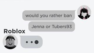 Roblox Hackers be Like 3... (JENNA VS TUBERS93)