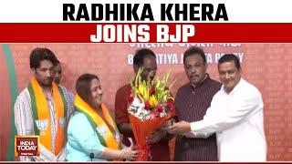 Radhika Khera Joins BJP Day After 'Abused In Congress Office' Claim | India Today