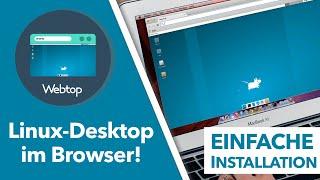 Desktop-Linux Umgebungen im Browser - mit Webtop und Docker