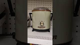 Falling In Love With Vintage Crockpots At Thrift Stores #ebay #mecari #thriftshop #thriftstorefinds