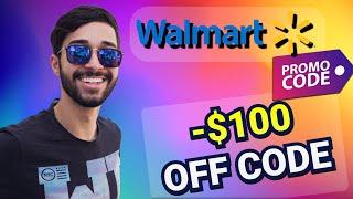 How I Got a $100 Promo Code Walmart  Best Walmart Discount Codes and Coupon of 2024