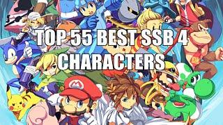 Top 55 Best Super Smash Bros. (Wii U/3DS) Chars