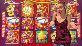 Pompsie Slots Celebrates ASTOUNDING Wins On The Dancing Drums Slot Machine!