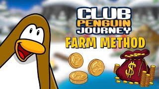 This is The BEST Way to Farm Coins in Club Penguin Journey