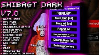 THIS FREE MOD MENU CAN LAG PEOPLE! | SHIBAGT DARK V7.0 | GORILLA TAG CHEATS