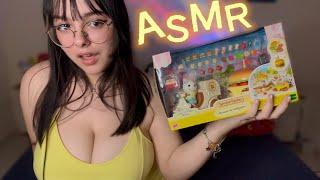 ASMR ABRINDO O SYLVANIAN MOTOBOY! [ UMBOXING, SONS DE BOCA, TAPPING, EMBALAGENS ] 