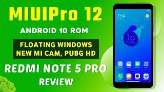 MIUIPro 12 ANDROID 10 PORT FOR REDMI NOTE 5 PRO | FLOATING WINDOWS | NEW MI CAM | PUBG HD | MIUI 12