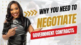 How To Negotiate a Government Contract