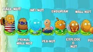 PvZ 2 Discovery - All Plants Nut or Defence VS Zombies One Hit - Which Zombie Will Win?