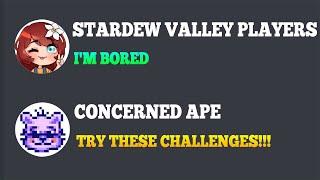 These Stardew Valley Challenges are Actually Insane...